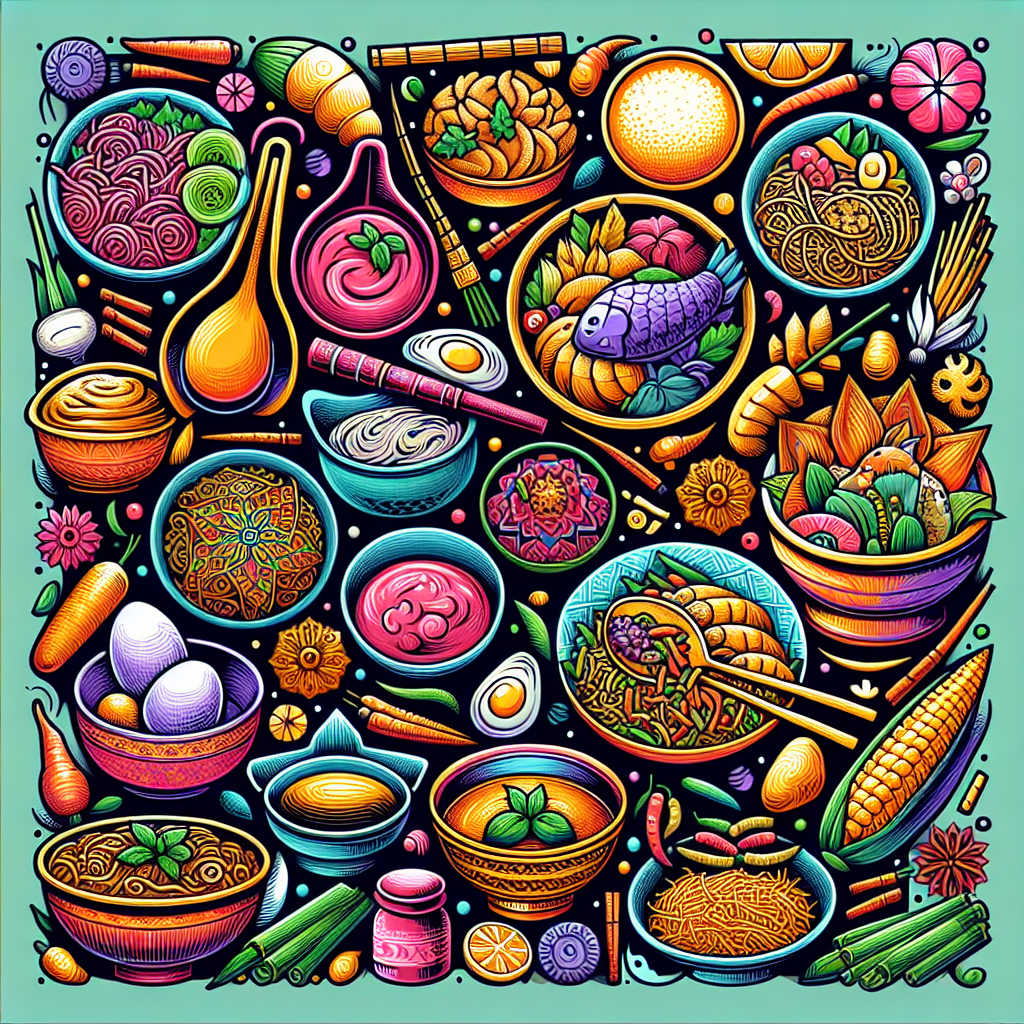 Keunikan dan Kekayaan Rasa dalam Makanan Daerah Indonesia: Menyusuri