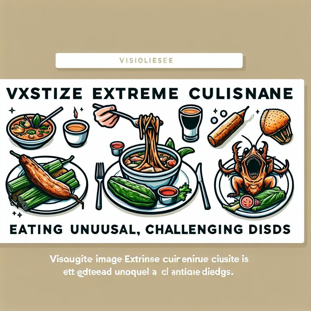 Kuliner Ekstrem di Indonesia: Menyantap Makanan yang Tak Biasa dan Memicu