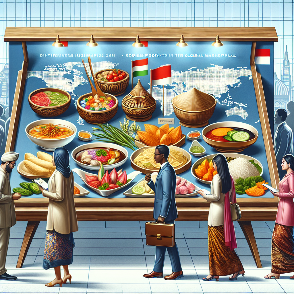 Keunikan dan Keberagaman Produk Makanan Indonesia di Pasar Global