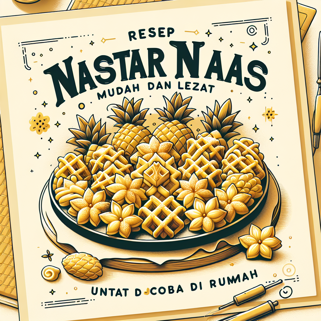 Resep Nastar Nanas Mudah dan Lezat untuk Dicoba di Rumah