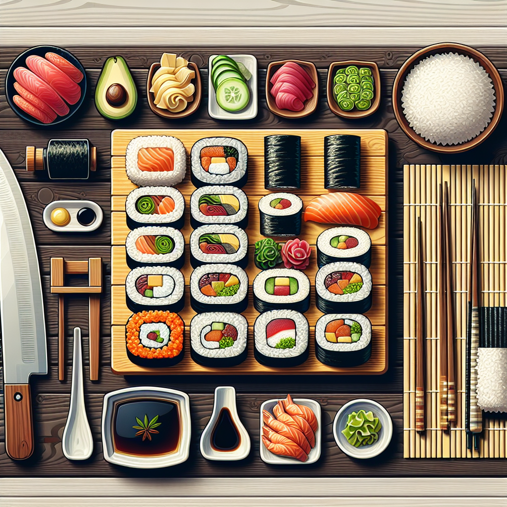 Resep Sushi Terbaik: Panduan Lengkap untuk Membuat Sushi Otentik di Rumah